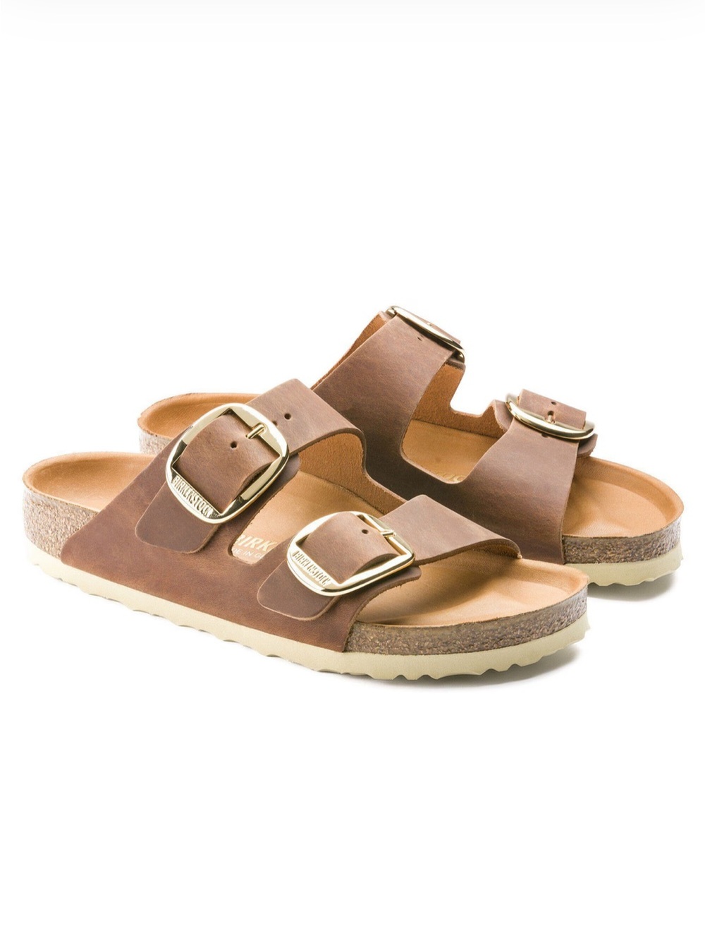 Birkenstock Arizona Big Buckle Oiled Leather in cognac size 9-9.5 (EU 40) - Picture 2 of 7